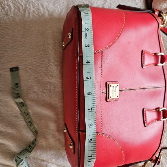 Dooney and Bourke Domed Leather Satchel - Picture 9 of 15